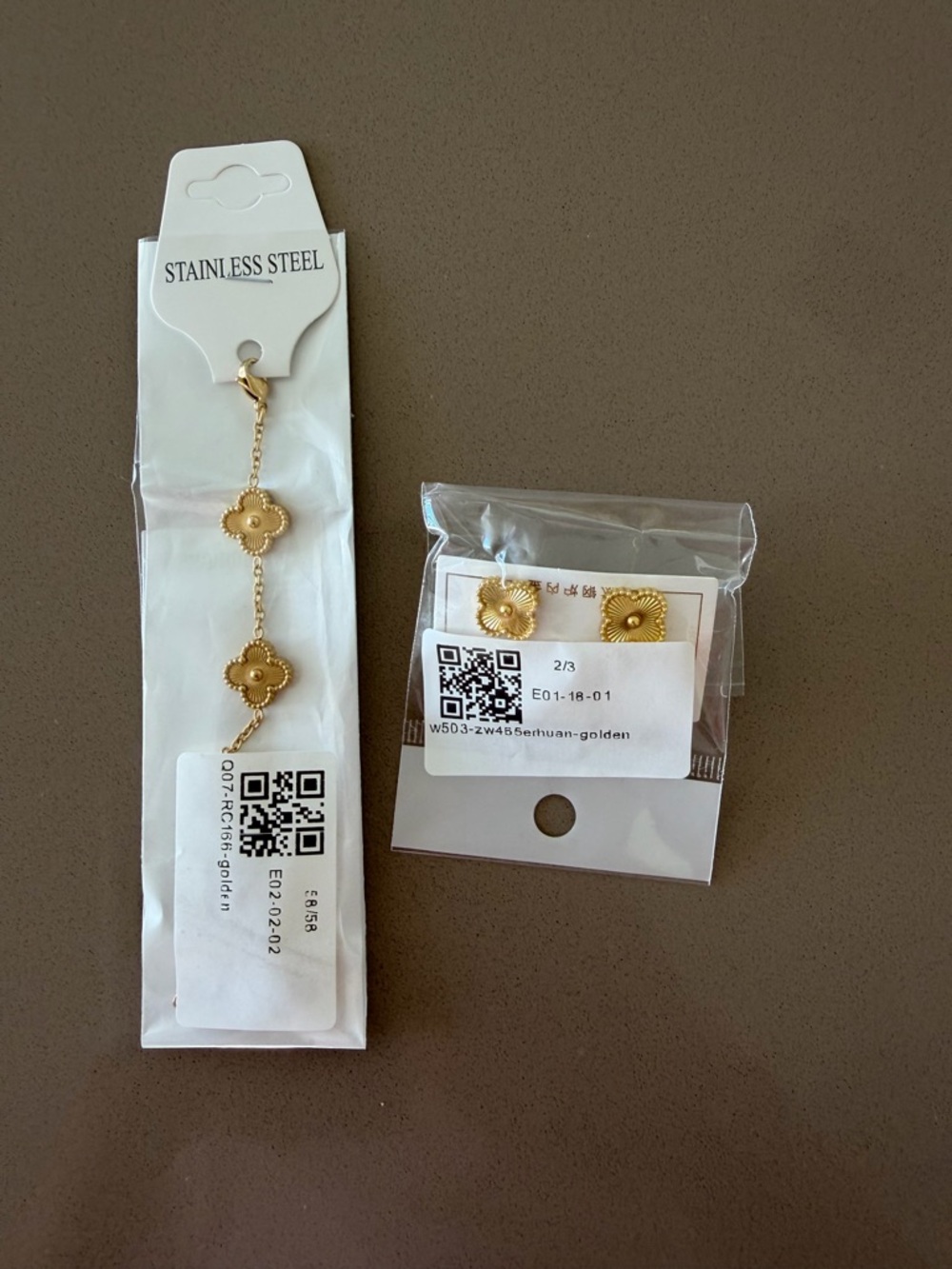 Designer Earring and Bracelet Set